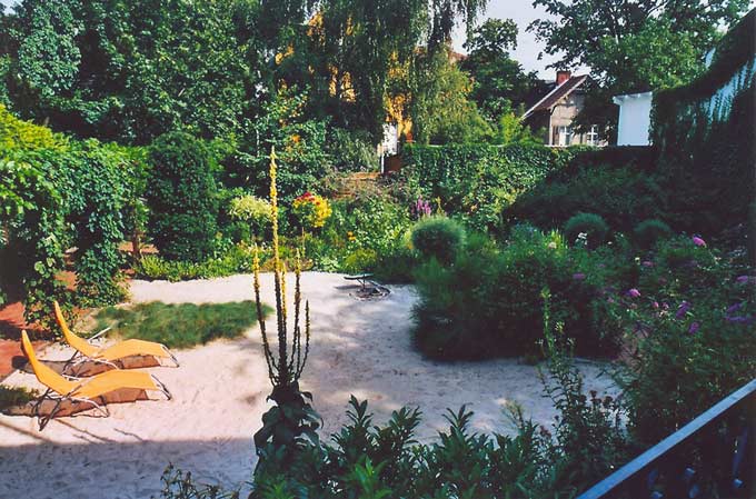 Ferienwohnung Berlin Villa-Seepark Garten